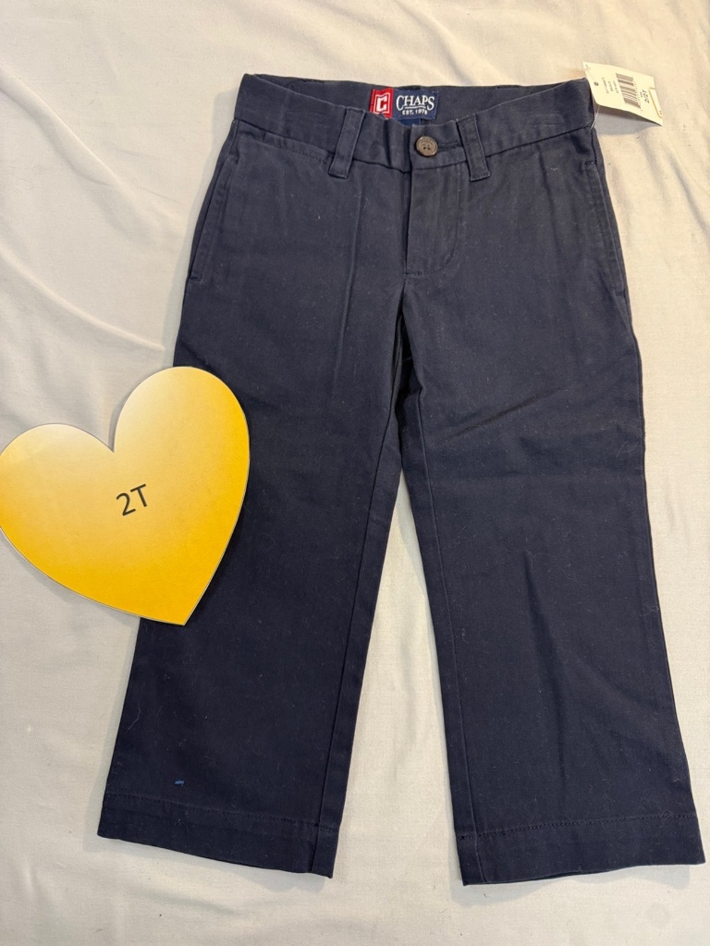 Chaps - NWT - kids/toddler dress/school pants. Size 2T